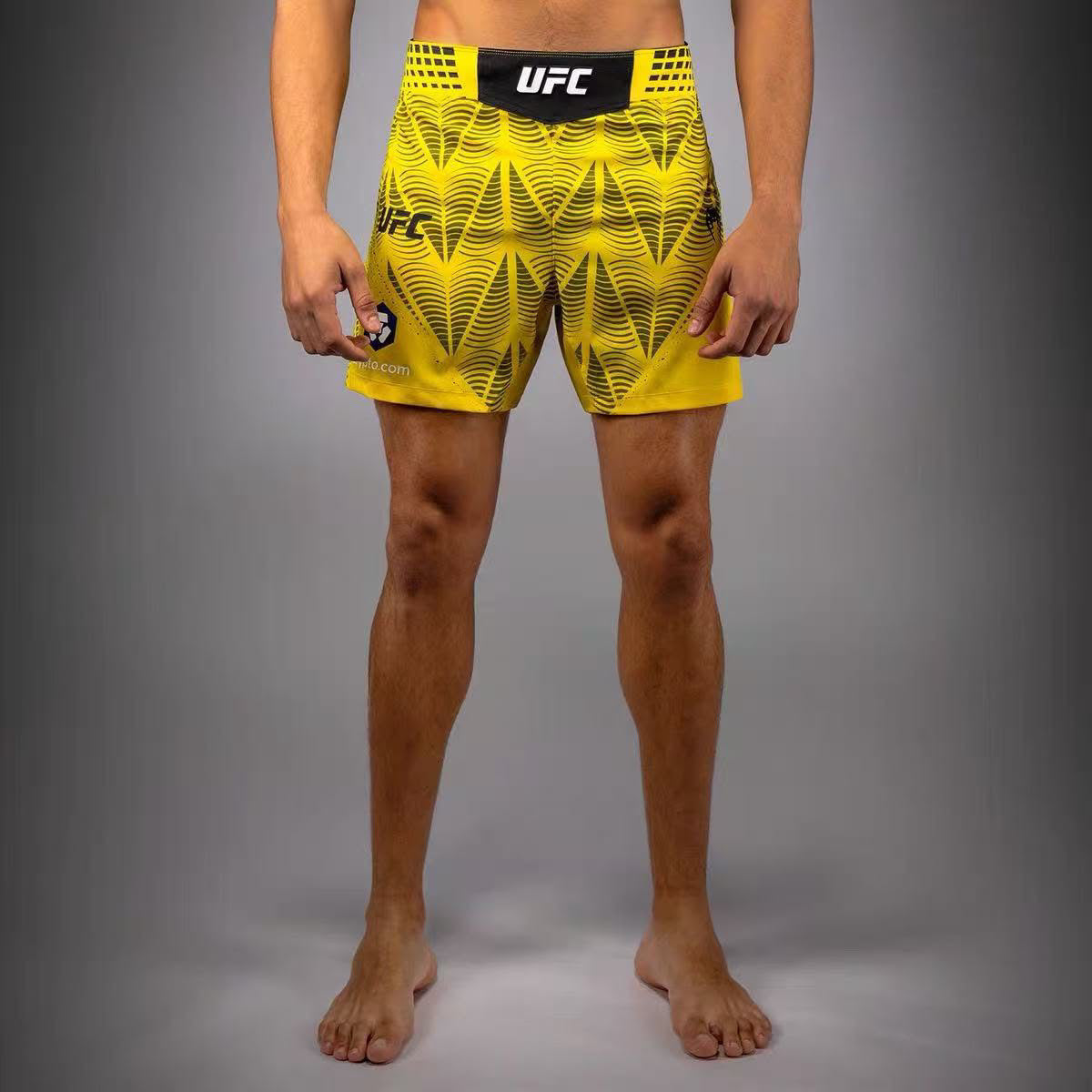 Venum UFC Zenith Customizable Fight Night Shorts - Yellow