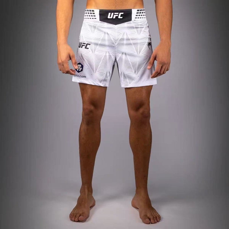 Venum UFC Zenith Customizable Fight Night Shorts - White