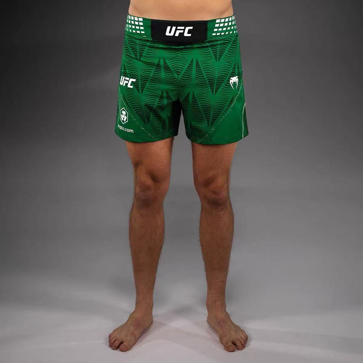 Venum UFC Zenith Customizable Fight Night Shorts - Green