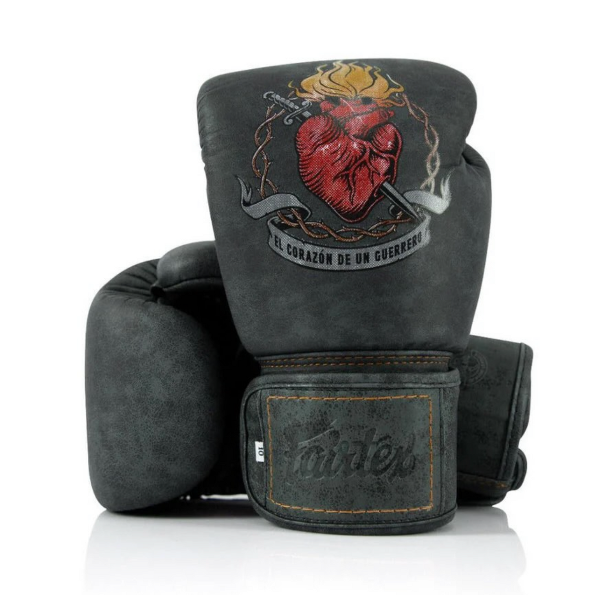 FAIRTEX X TOM ATENCIO BOXING GLOVES "THE HEART OF WARRIOR"